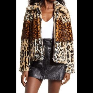 Blank NYC Wild One Faux Fur Jacket